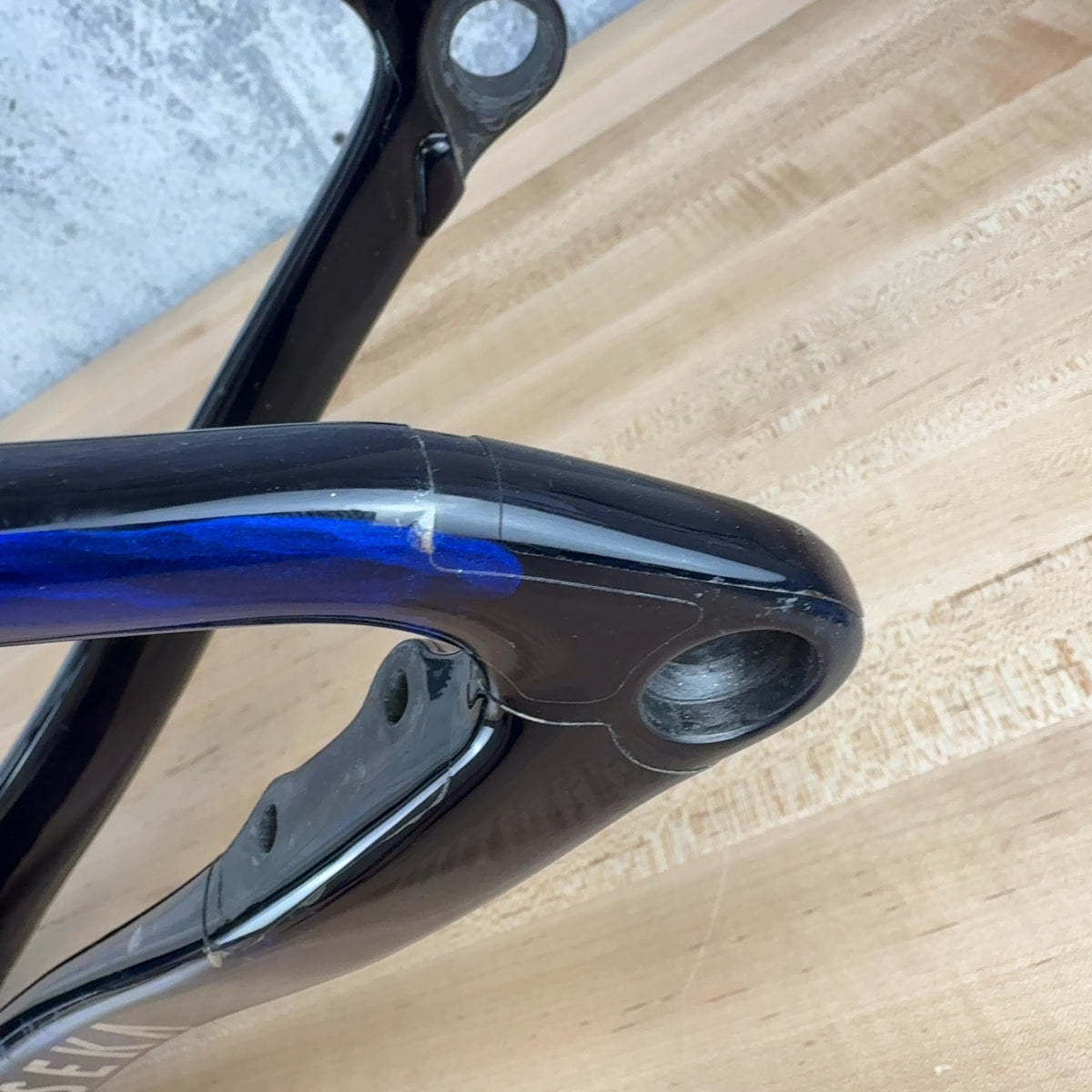 Mint! 2026 SEKA ExAero GR 58cm Mariana Blue Carbon Gravel Brake Frameset 700c — photo 25 of 28