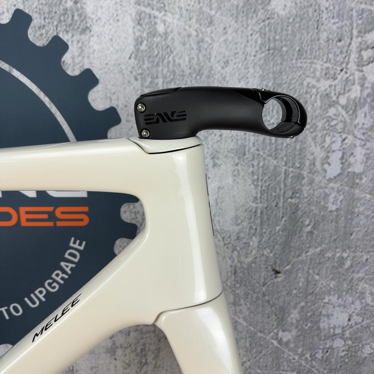 Light Use! 2026 Enve Melee V1 54cm Aspen White Carbon Road Bike Frameset 1905g