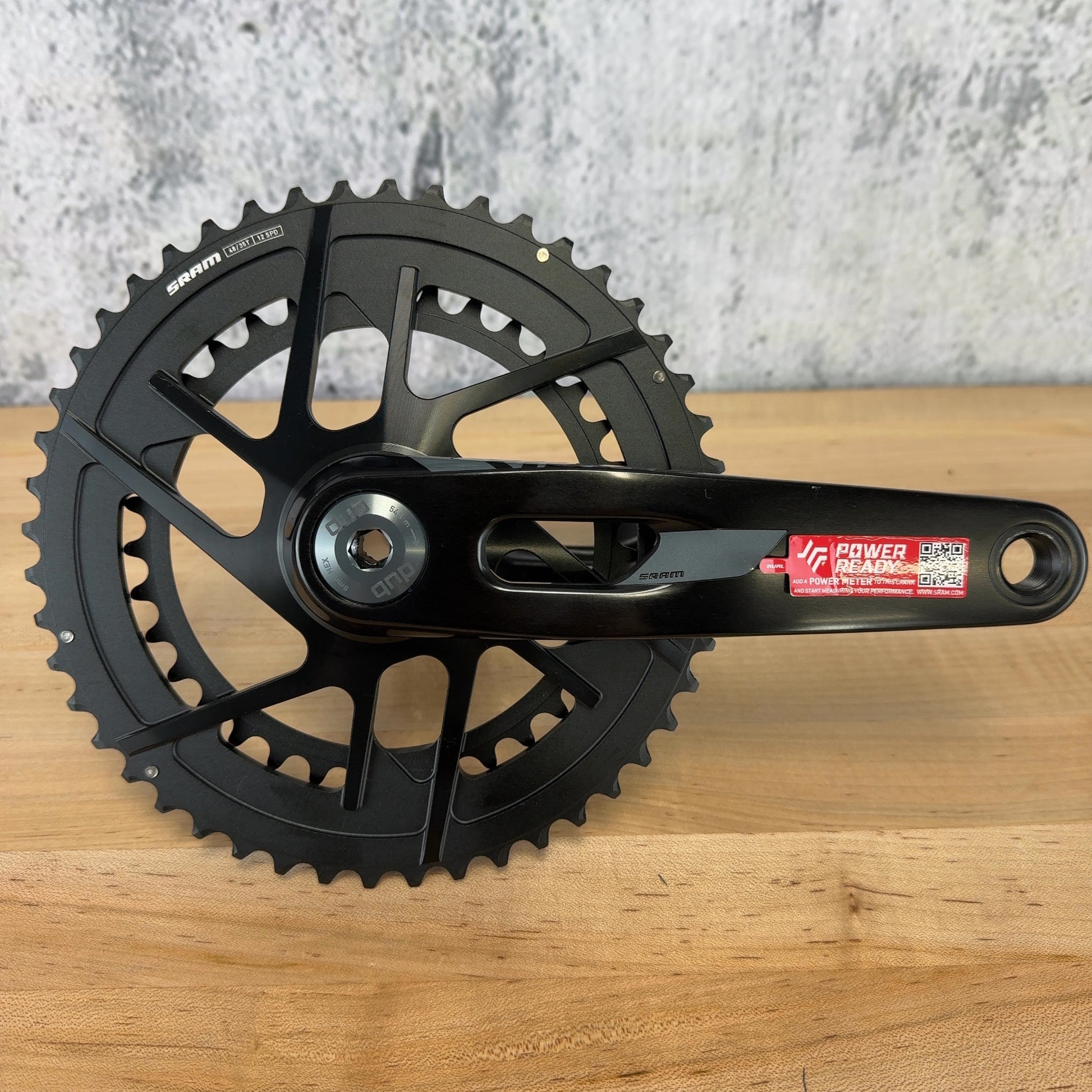 New Take Off! SRAM Rival AXS E1 170mm 48/35 Dub 12-Speed Crankset w/ Chainrings