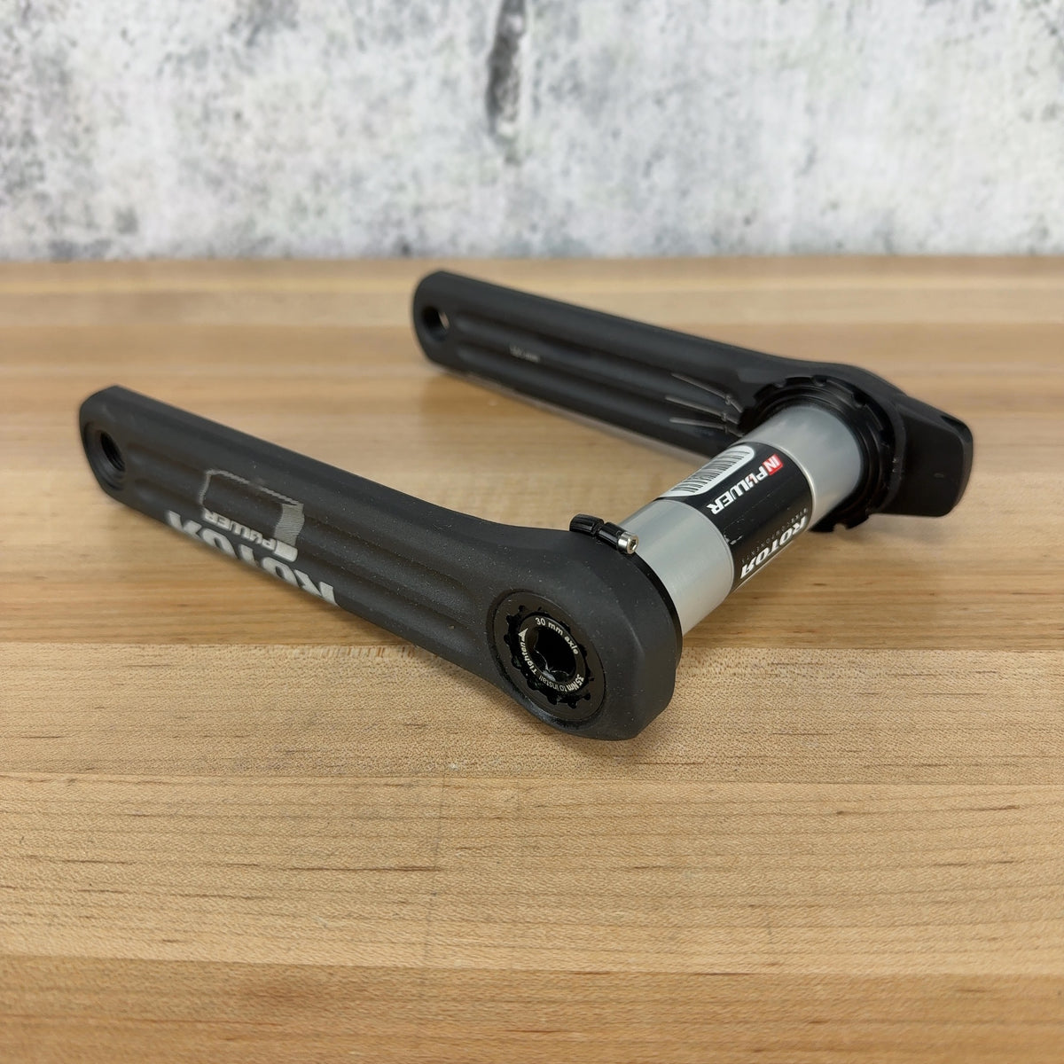 Light Use! Rotor INpower OCP Direct-Mount 165mm 30mm Crank Arm Assembly MSRP$799
