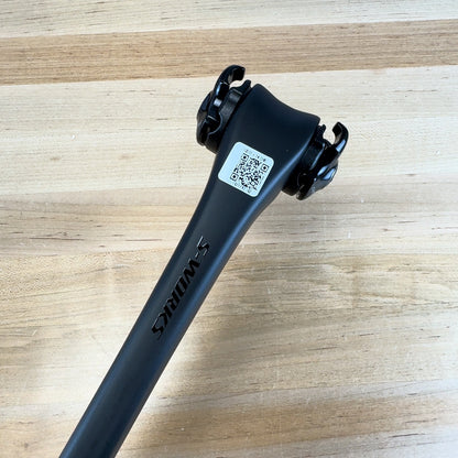 New! Specialized S-Works Tarmac SL8 380mm x 0mm Offset Carbon Seatpost MSRP $349