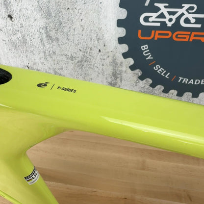 Light Use! 2025 Cervelo P-Series 58cm TT/Triathlon Paris Green Frameset 500 Made