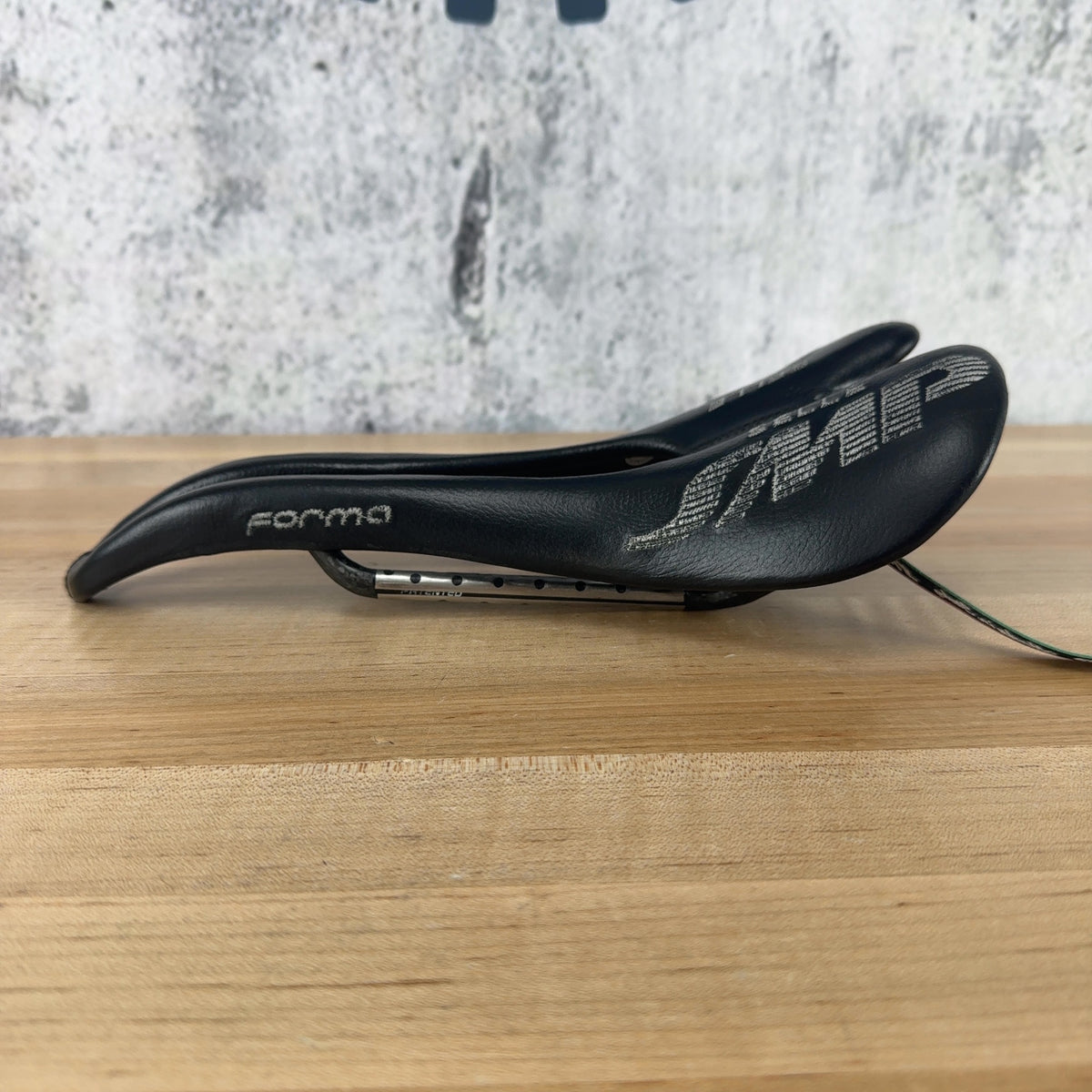 2023 Selle SMP Forma Carbon Rails 137mm Medium/Large Leather Bike Saddle 195g — photo 6 of 10