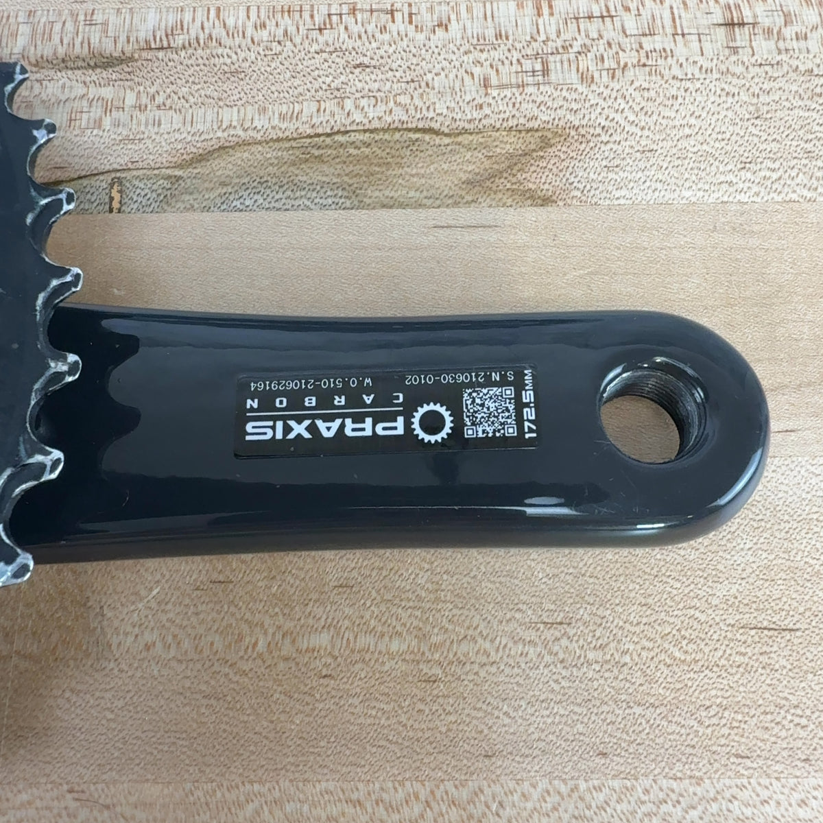 Praxis Zayante Carbon S 172.5mm 48/32t 160/104mm Bike Crankset 652g