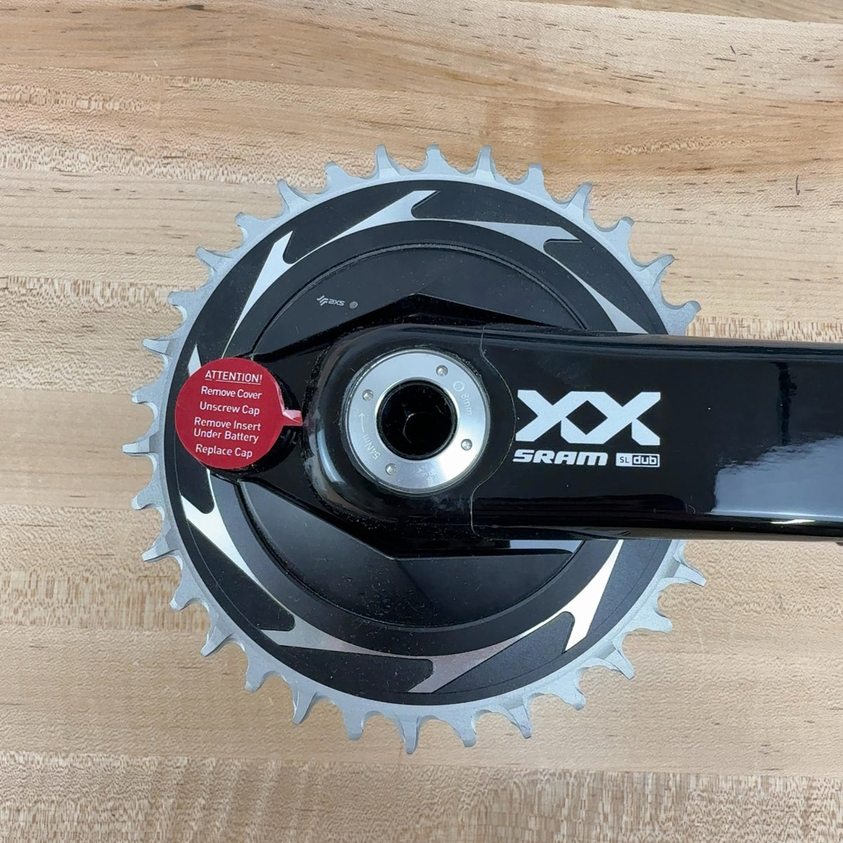 New Take Off! SRAM XX SL Eagle T-Type AXS Power Meter 170mm Crankset MSRP $1155 — photo 4 of 11