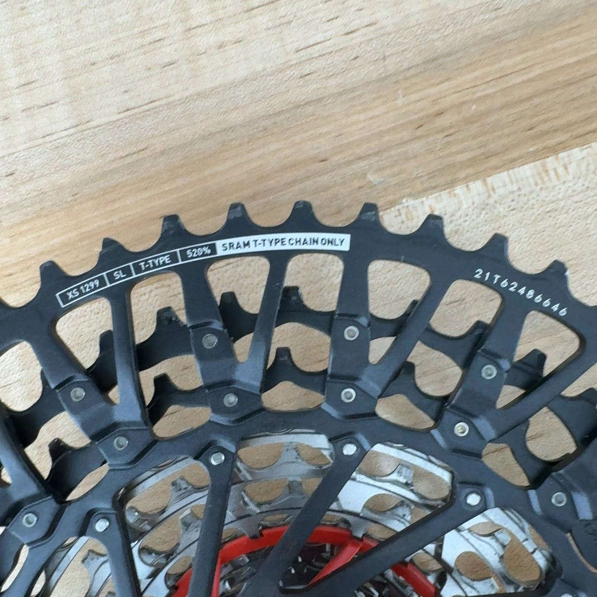 Low Mile! SRAM XX SL Eagle T-Type XS-1299 Gravel/MTB 12-Speed Bike Cassette 350g — photo 4 of 5