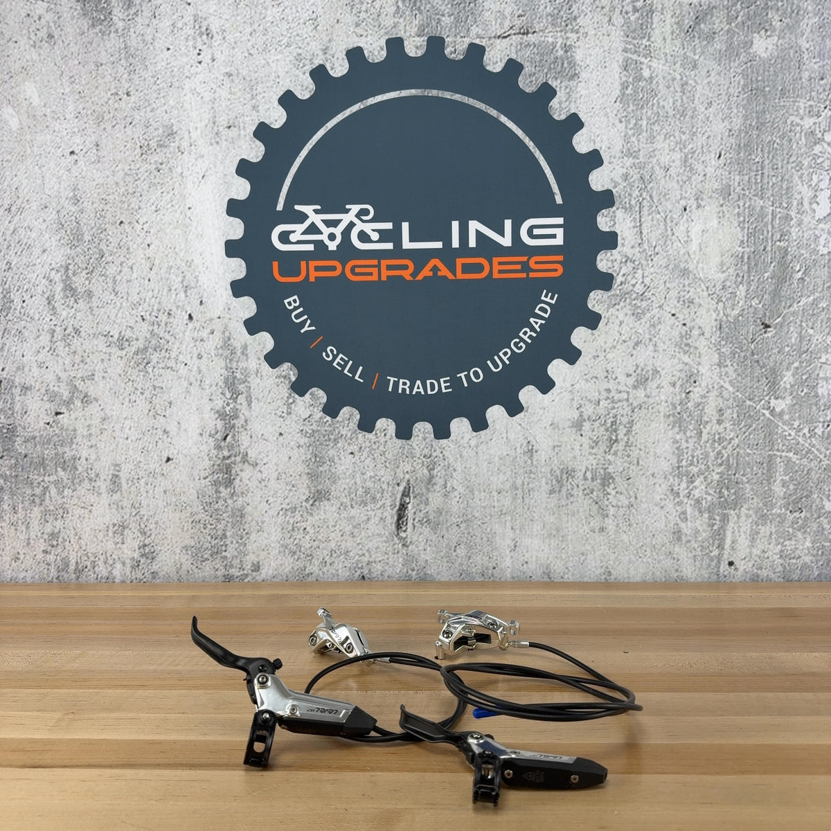 Light Use! SRAM Level Ultimate Stealth 4 Piston MTB Brake Levers with Calipers — photo 2 of 8