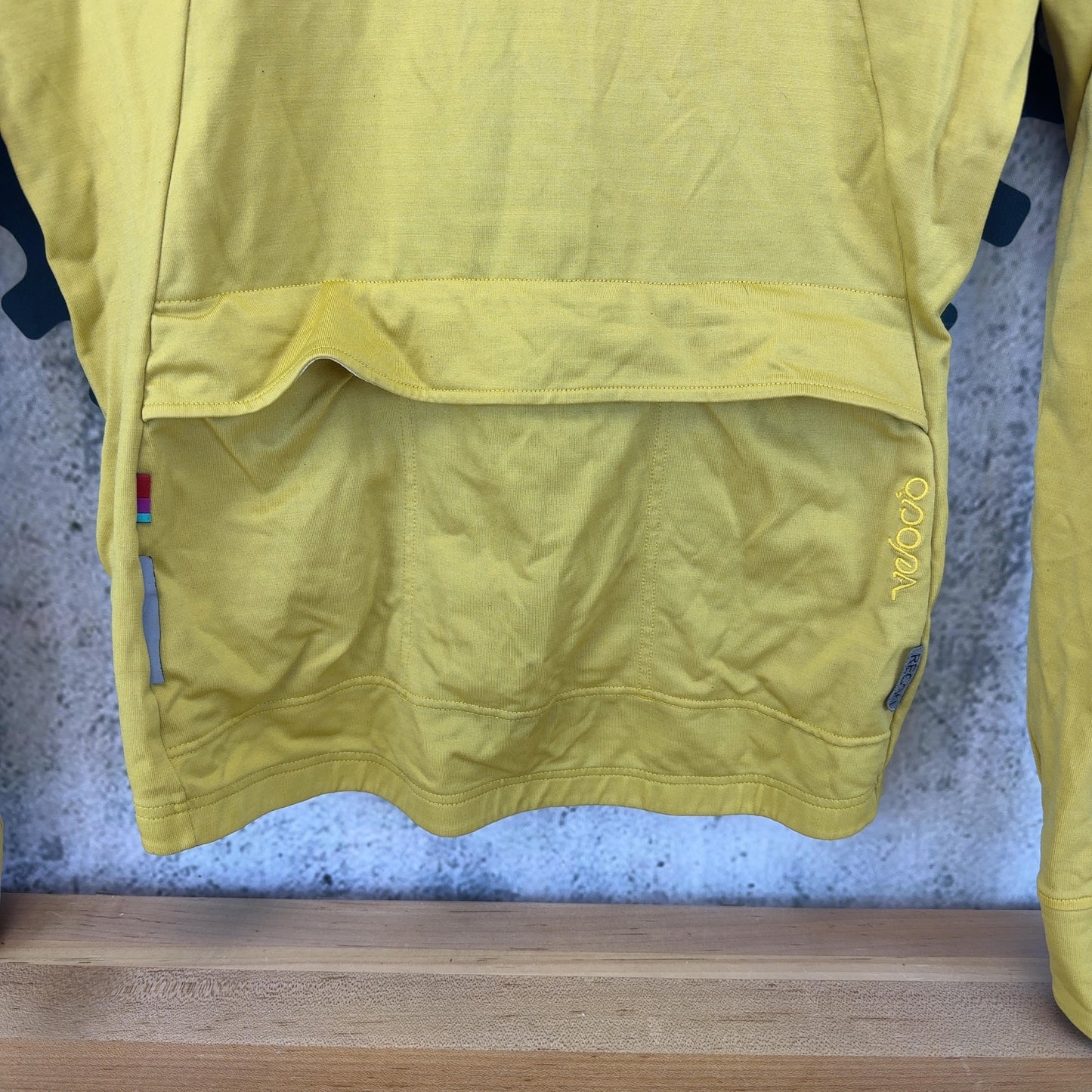 Velocio Recon Large Mustard Yellow Women's Cold Weather Cycling Jacket