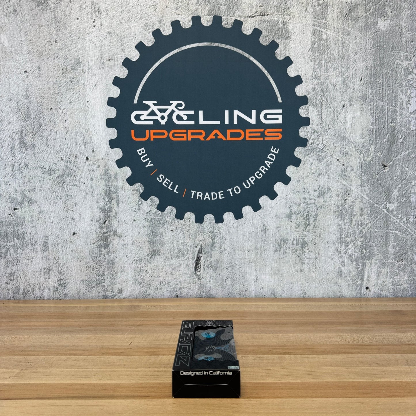 New! Supacaz Super Sticky Kush Tape Star Fade Neon Blue/Ano Blue Plugs Bar Tape MSRP $50