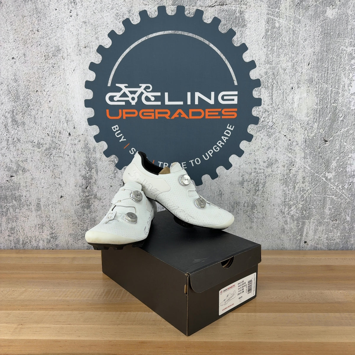 2026 Specialized S-Works Recon EVO EU 46.5 White 2-Bolt Gravel/MTB Cycling Shoes — photo 1 of 8