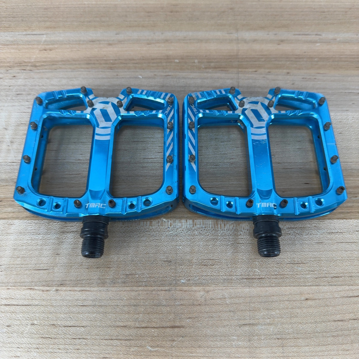 Deity TMAC Blue Mountain Bike Pedals 445g MSRP $179 — photo 5 of 5