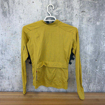 Velocio Recon Large Mustard Yellow Women's Cold Weather Cycling Jacket