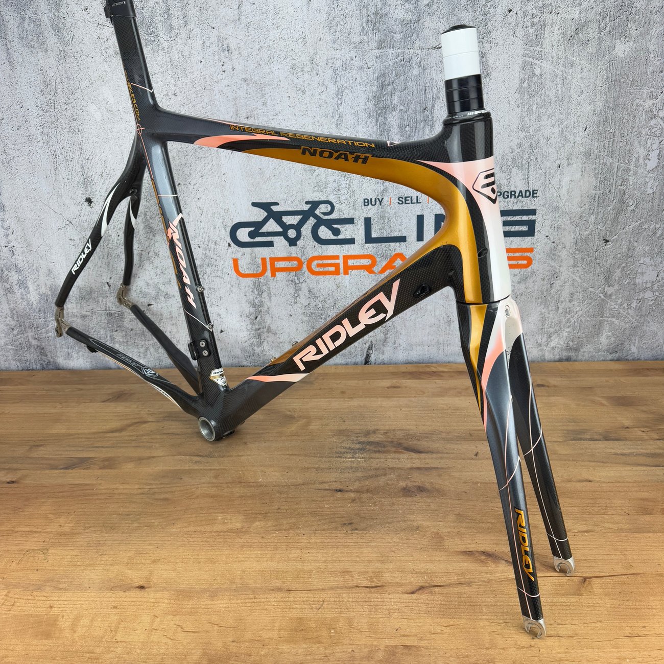 2007 Ridley Noah Medium 56.5cm Rim Brake Carbon Frameset 700c 2236g