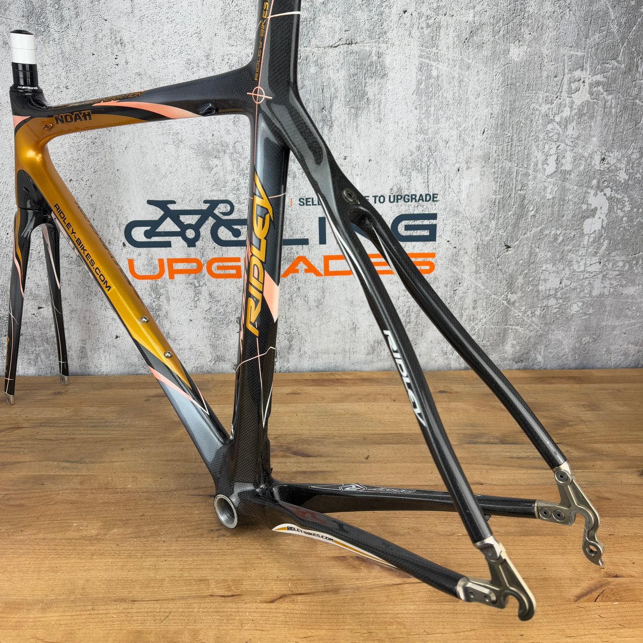 2007 Ridley Noah Medium 56.5cm Rim Brake Carbon Frameset 700c 2236g