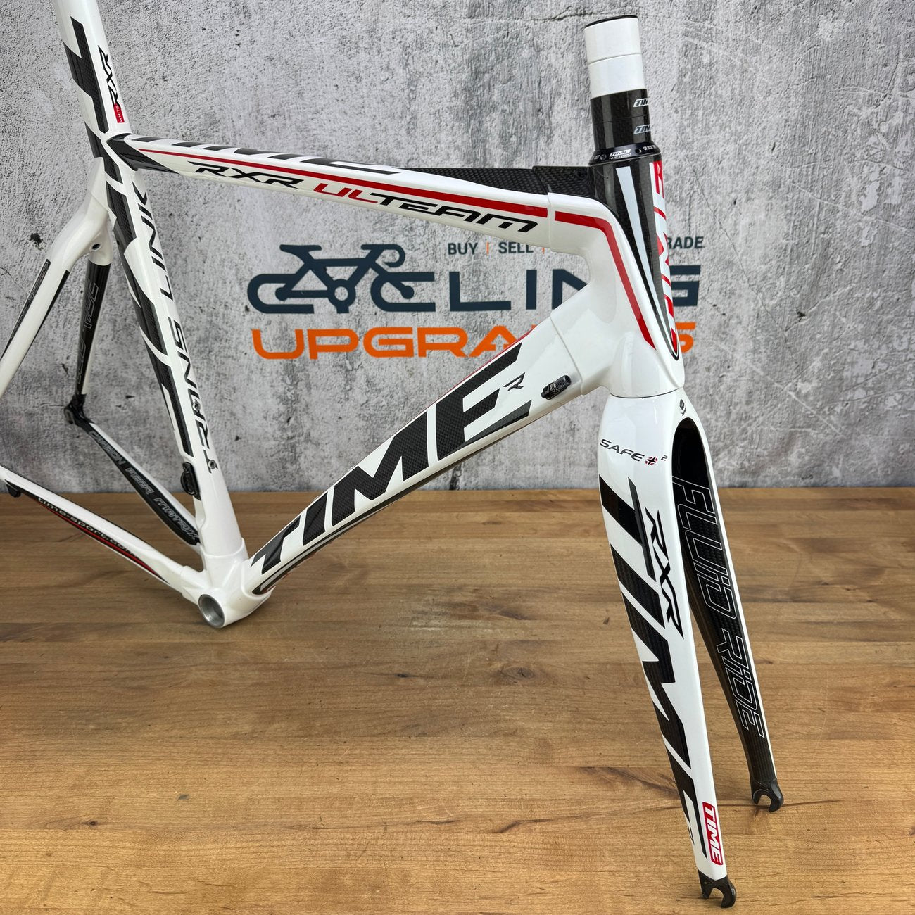 2012 Time RXR Ulteam Small (54.5cm TT) Rim Brake Carbon Frameset 700c –