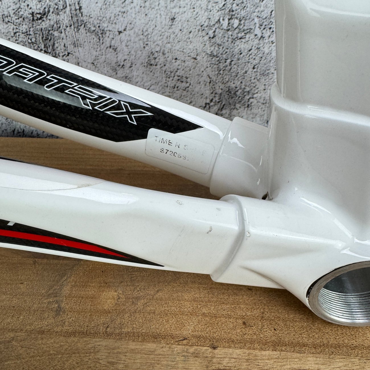 2012 Time RXR Ulteam Small (54.5cm TT) Rim Brake Carbon Frameset 700c 1746g