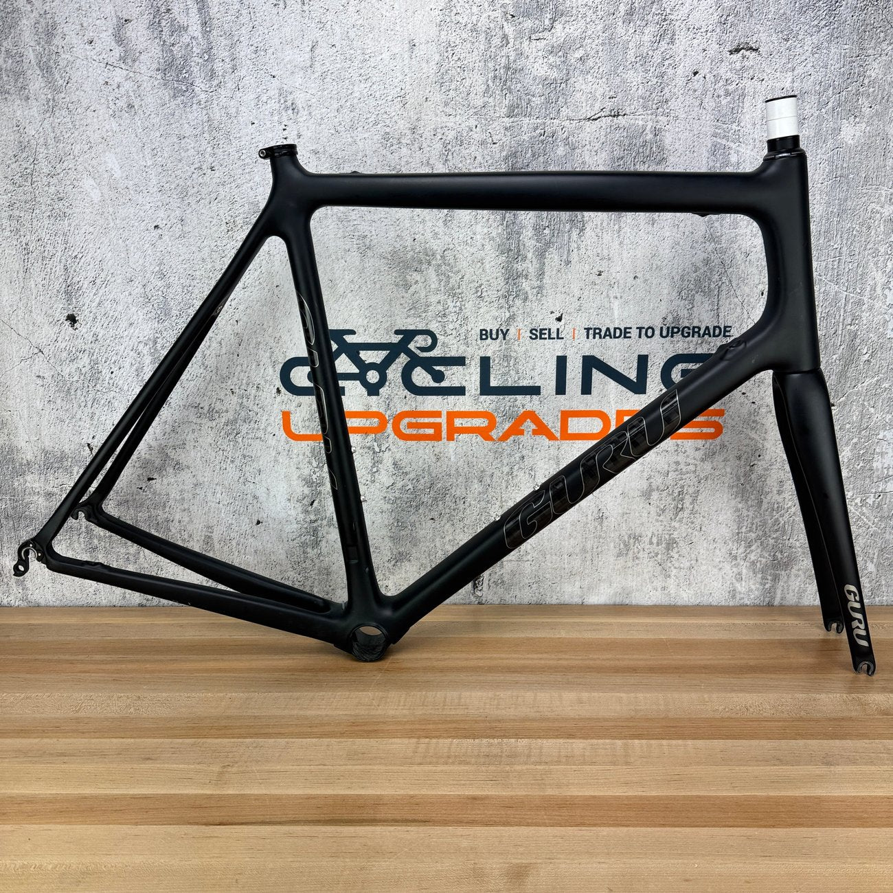 2013 Guru Photon HL 60cm Rim Brake Carbon Frameset 700c 1347g