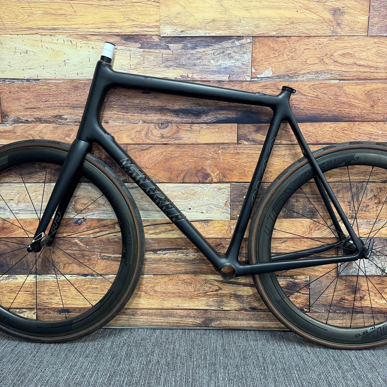 2013 Guru Photon HL 60cm Rim Brake Carbon Frameset 700c 1347g