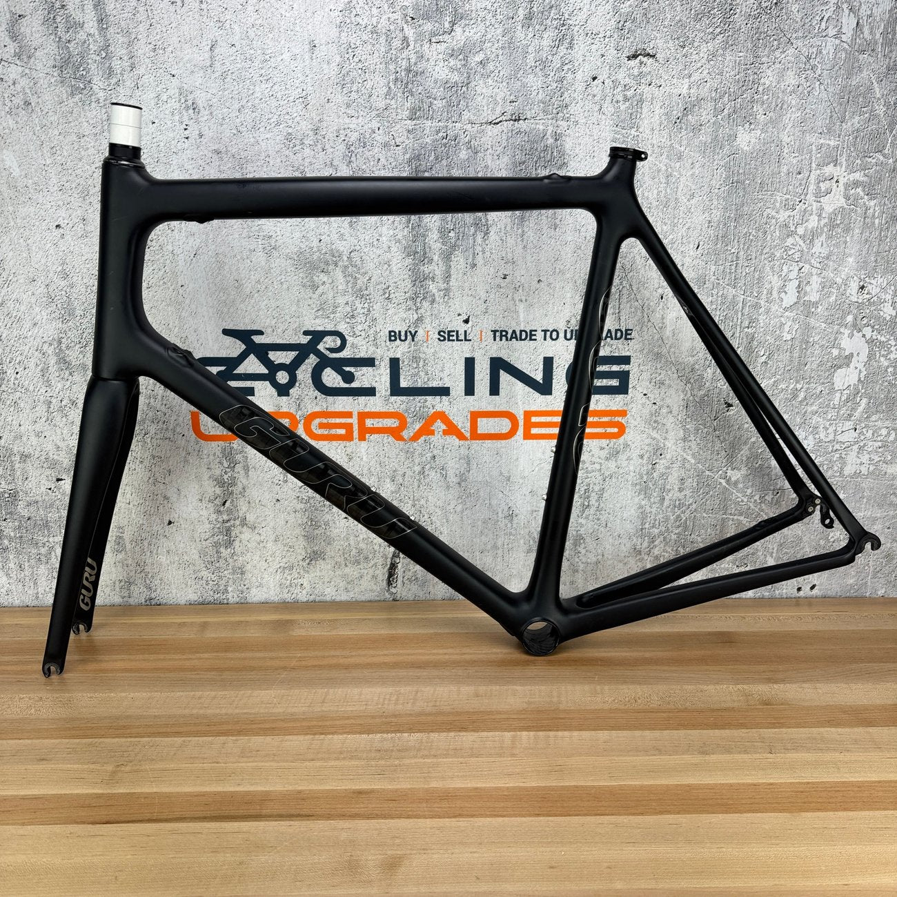 2013 Guru Photon HL 60cm Rim Brake Carbon Frameset 700c 1347g