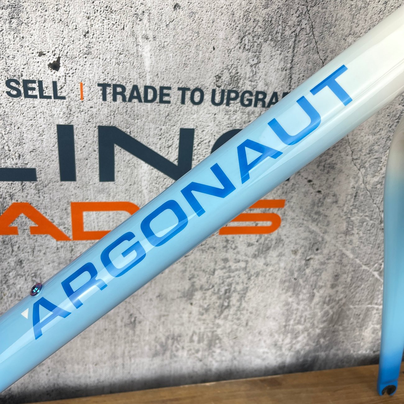 2016 Argonaut Road 55cm Carbon Rim Brake Bike Frameset 1681g Chris King 700c