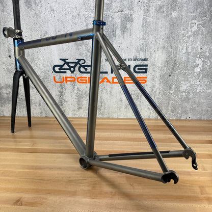 2016 No. 22 Great Divide Titanium 54cm Rim Brake Frameset 700c New Enve Fork