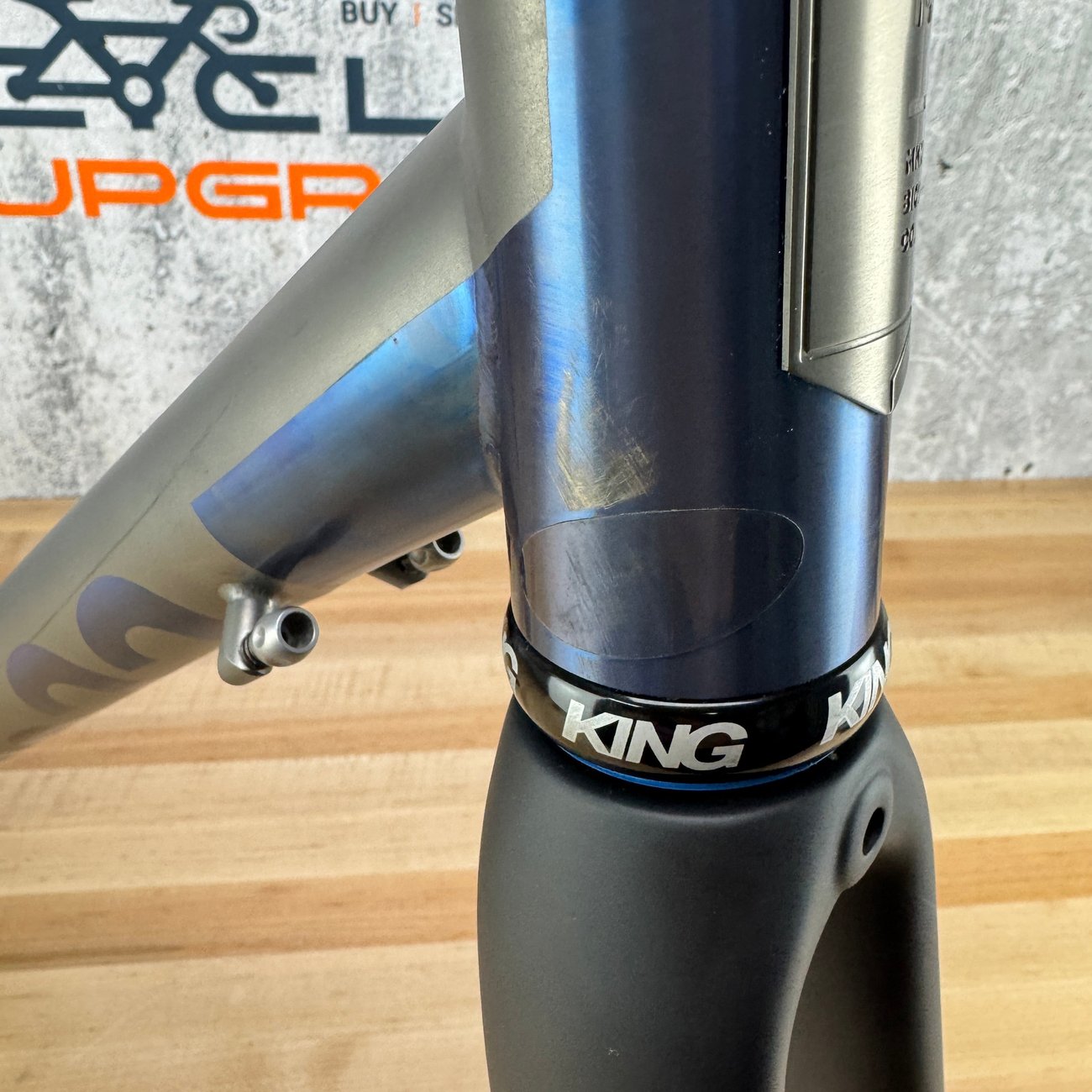 2016 No. 22 Great Divide Titanium 54cm Rim Brake Frameset 700c New Enve Fork