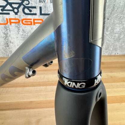 2016 No. 22 Great Divide Titanium 54cm Rim Brake Frameset 700c New Enve Fork