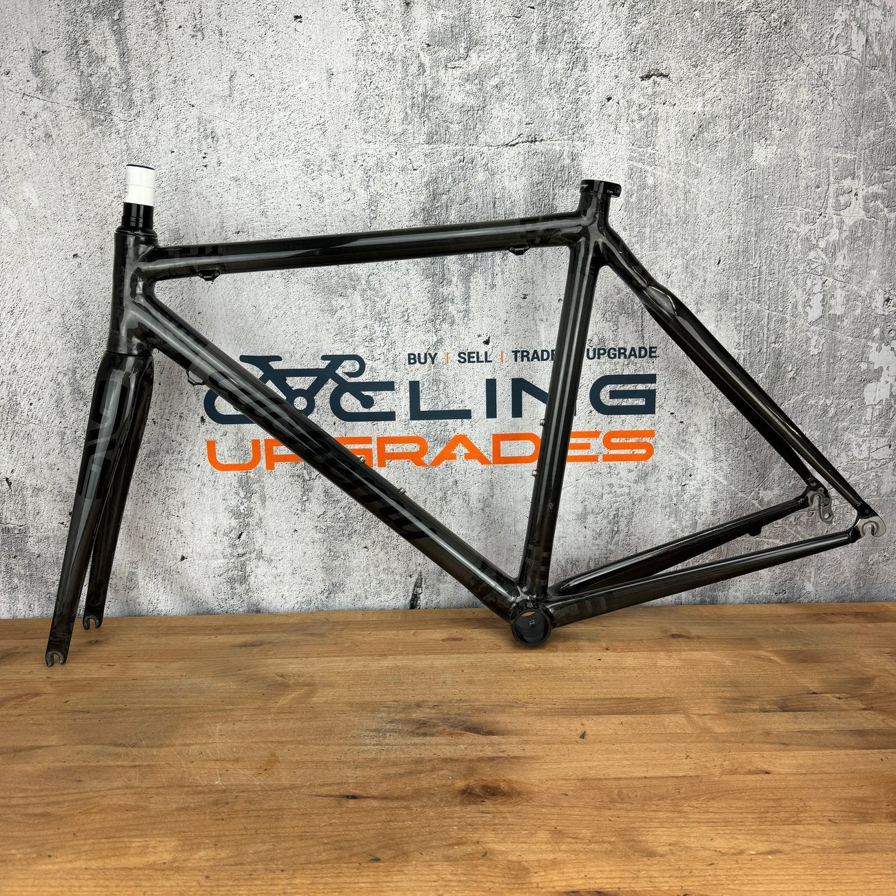 2017 Alchemy Xanthus 54cm Rim Brake Carbon Frameset 700c + Enve Fork 1635g