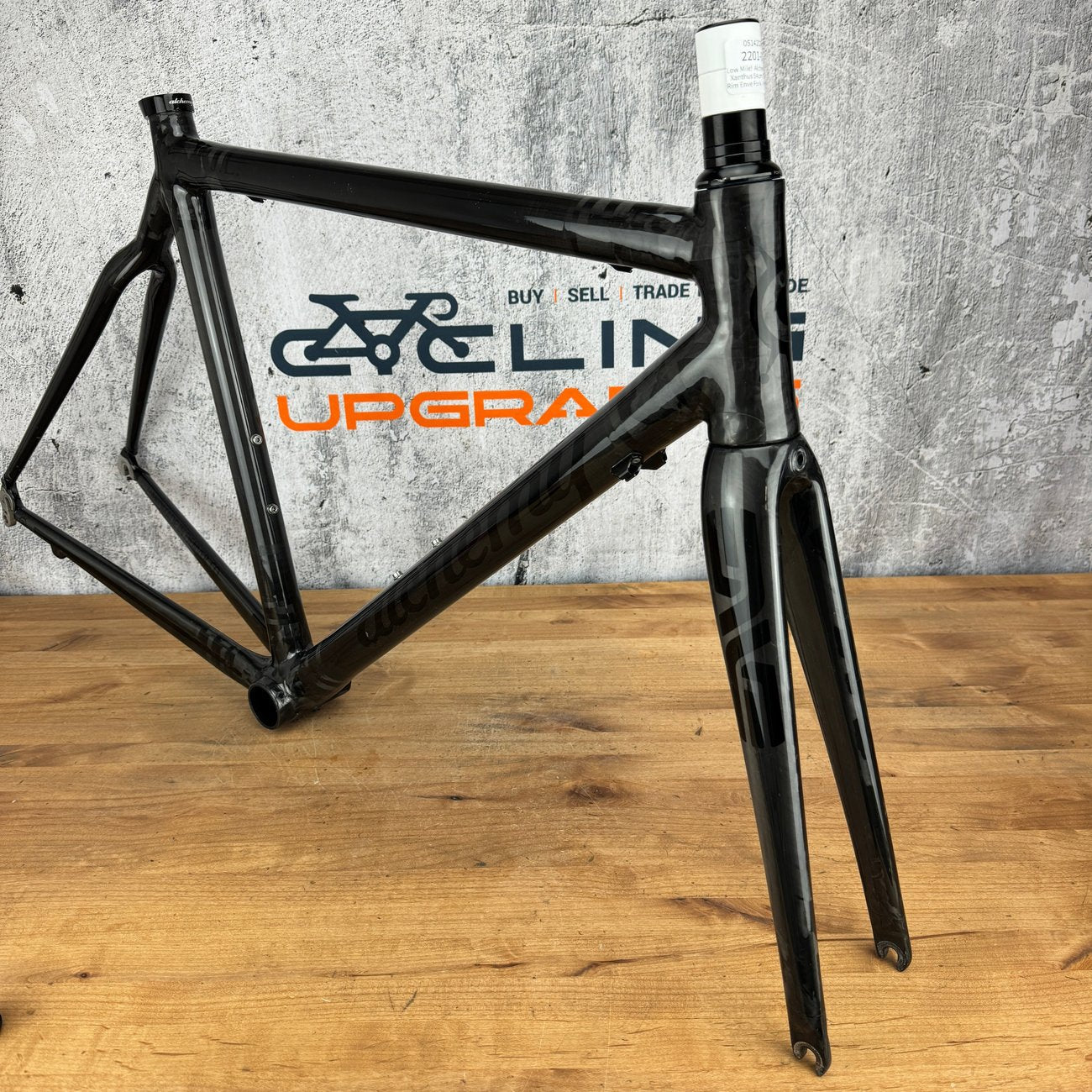 2017 Alchemy Xanthus 54cm Rim Brake Carbon Frameset 700c + Enve