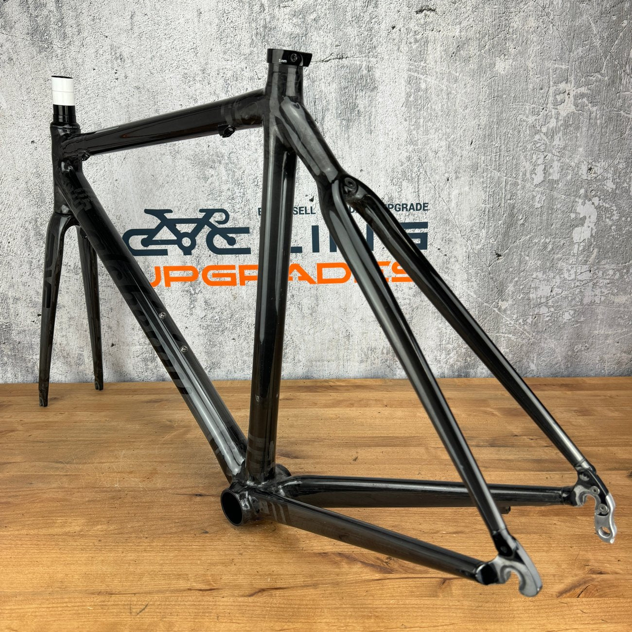 2017 Alchemy Xanthus 54cm Rim Brake Carbon Frameset 700c + Enve Fork 1635g