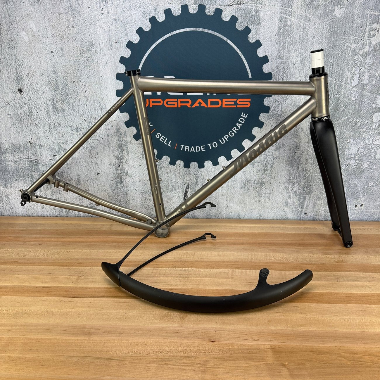2018 Mosaic GT-1 AR 53cm Titanium Disc Brake Gravel Frameset 700c Chris King