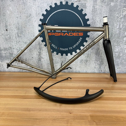 2018 Mosaic GT-1 AR 53cm Titanium Disc Brake Gravel Frameset 700c Chris King