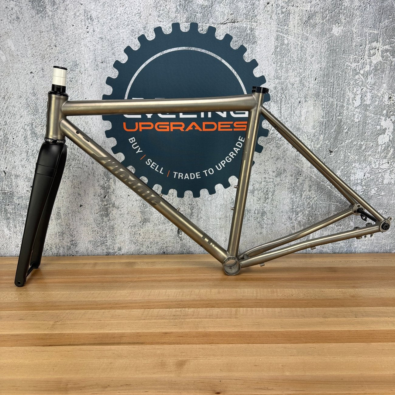 2018 Mosaic GT-1 AR 53cm Titanium Disc Brake Gravel Frameset 700c Chris King