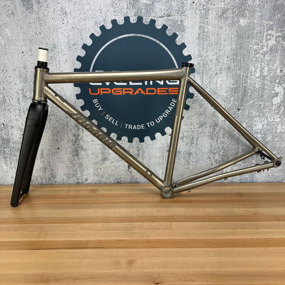 2018 Mosaic GT-1 AR 53cm Titanium Disc Brake Gravel Frameset 700c Chris King
