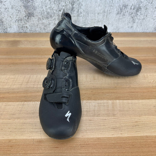 2018 Specialized S-Works 6 Road Mens EU 41 Black 3-Bolt Cycling Shoes BOA