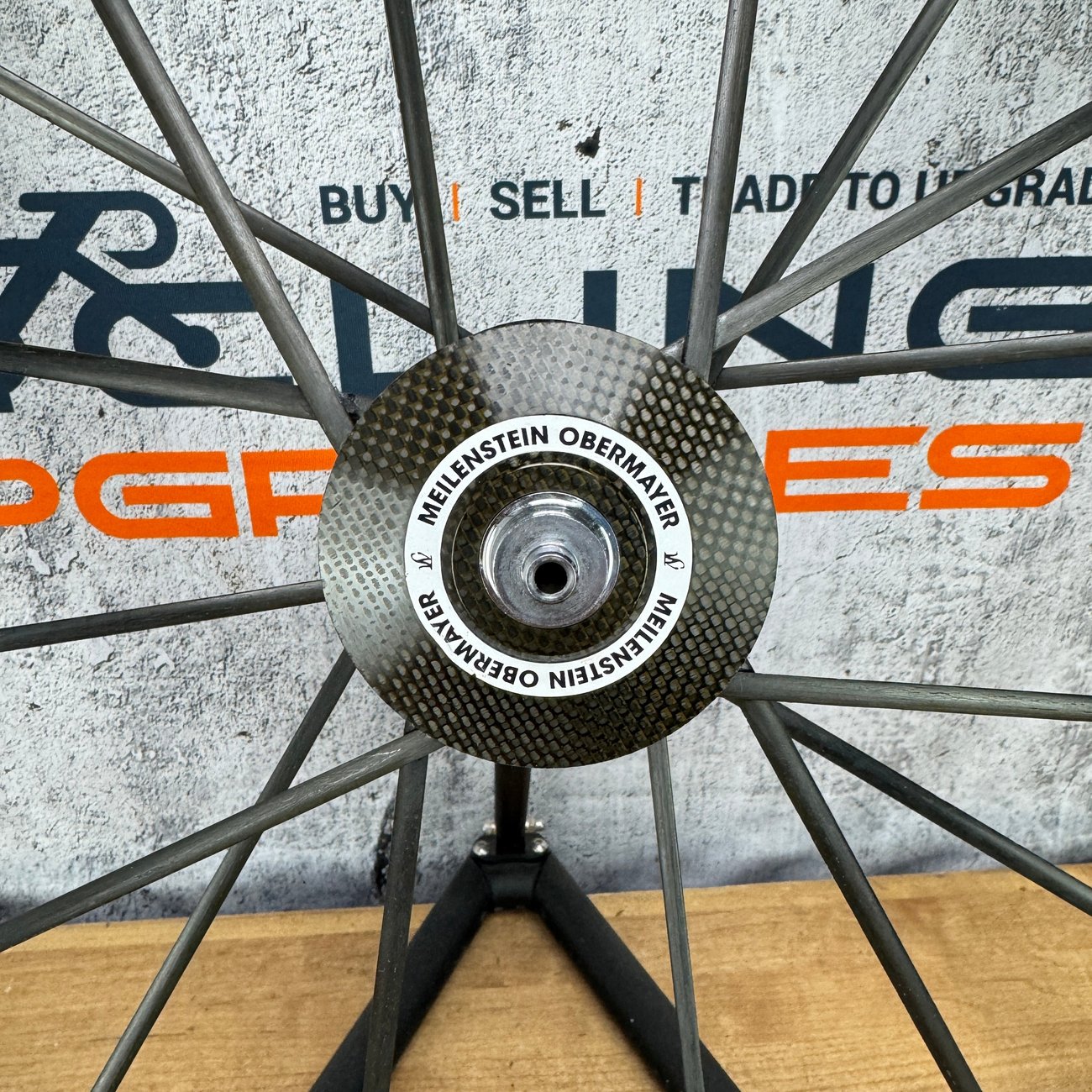 2019 Lightweight Meilenstein Obermayer Carbon Tubular Front Wheel 700c Rim Brake