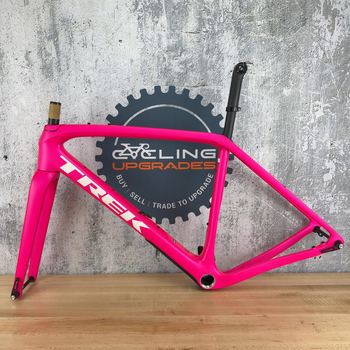 Mint! Trek Checkpoint 56cm Vice Pink Carbon Gravel Bike Frameset 700c 2340g — photo 9 of 15