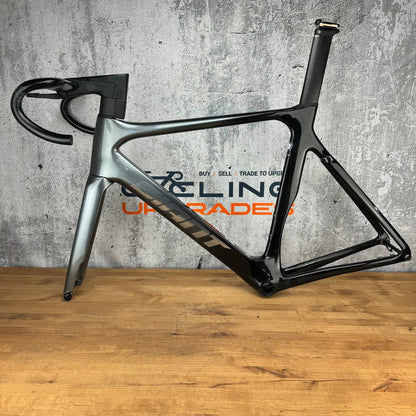 2020 Giant Propel Advanced M/L 57cm Carbon Disc Frameset Module 700c Bars + Stem