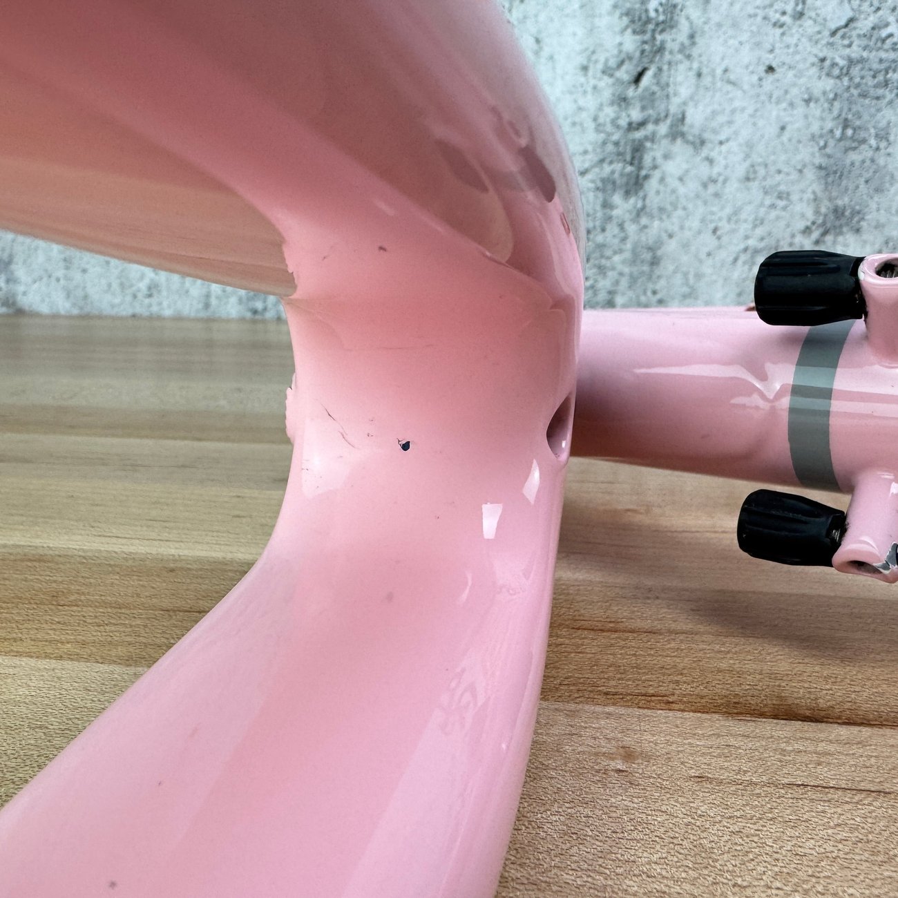 2020 Independent Fabrication Crown Jewel 53cm Pink Steel Frameset Chris King