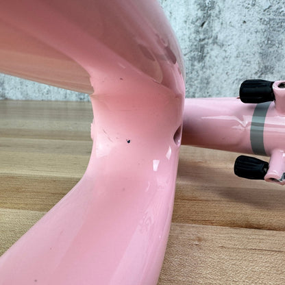 2020 Independent Fabrication Crown Jewel 53cm Pink Steel Frameset Chris King