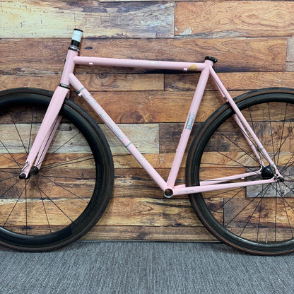2020 Independent Fabrication Crown Jewel 53cm Pink Steel Frameset Chris King