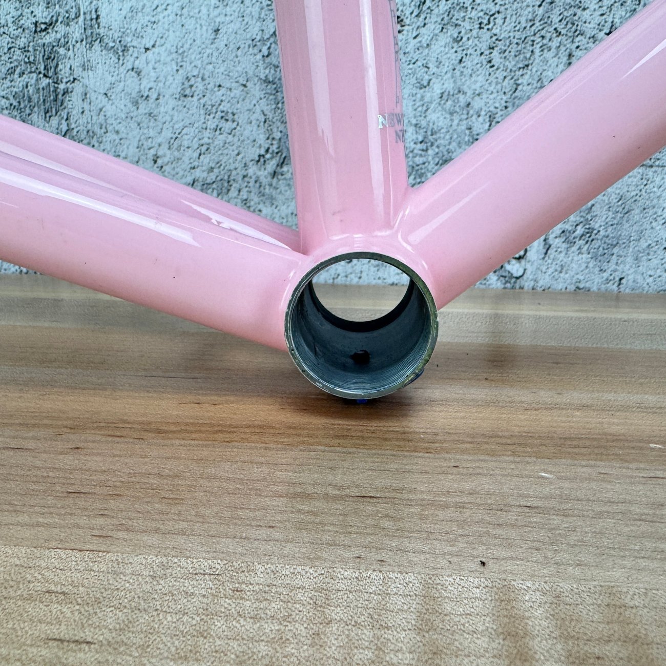 2020 Independent Fabrication Crown Jewel 53cm Pink Steel Frameset Chris King