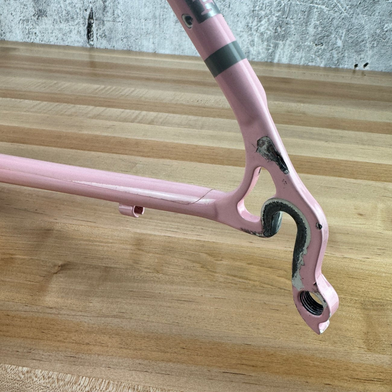 2020 Independent Fabrication Crown Jewel 53cm Pink Steel Frameset Chris King