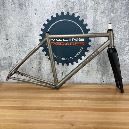 2020 Moots Routt RSL 54cm Titanium Disc Gravel Frameset 700c Chris King 2247g