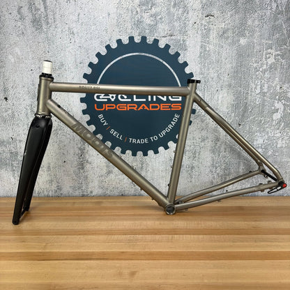 2020 Moots Routt RSL 54cm Titanium Disc Gravel Frameset 700c Chris King 2247g