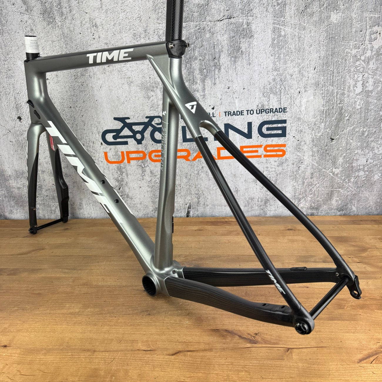 2020 Time Alpe D' Huez Medium AKTIV Carbon Disc Brake Frameset 700c 2017g