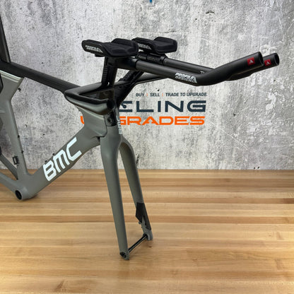 2021 BMC Timemachine 01 TT/Tri M-S Carbon Disc Frameset 700c 3827g
