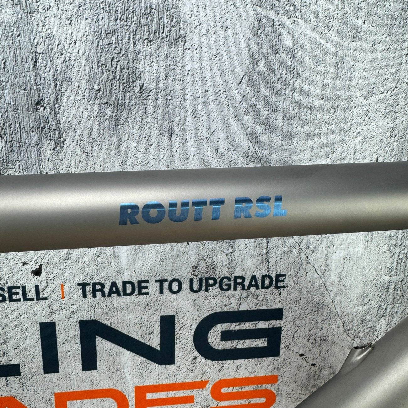 2021 Moots Routt RSL 56cm Titanium Disc Frameset 700c Frost Blue Chris King