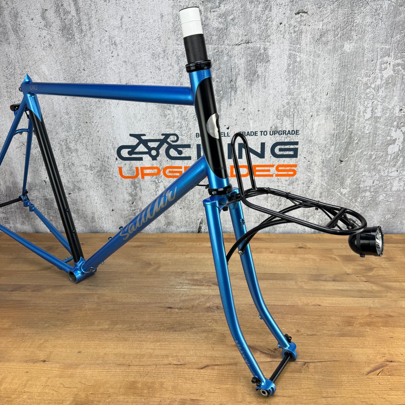 2021 Saltair Cycles Randonneur 58cm Steel Touring Adventure Disc Frameset 650b