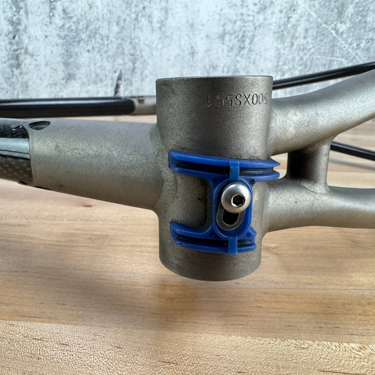 2022 Independent Fabrication 54.5cm Rim Brake Carbon Titanium Frameset 700c